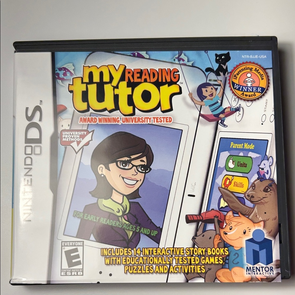 Nintendo DS My Reading Tutor Game - Colorful Edition